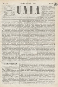 Unia. [R.2], nr 151 (17 grudnia 1870)