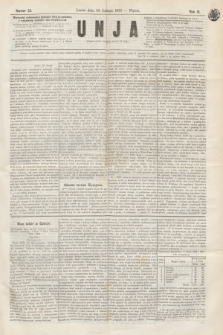 Unja. R.3, nr 33 (10 lutego 1871)
