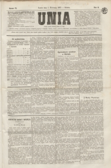 Unia. R.3, nr 75 (1 kwietnia 1871)