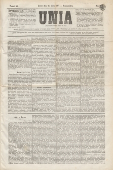 Unia. R.3, nr 167 (24 lipca 1871)