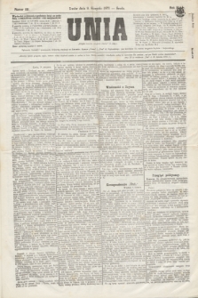 Unia. R.3, nr 181 (9 sierpnia 1871)