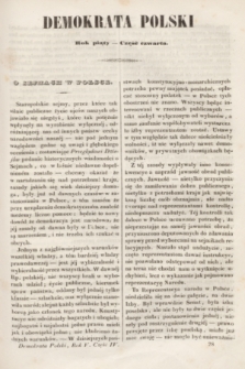 Demokrata Polski. R.5, cz. 4 (9 sierpnia 1843)