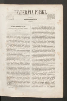 Demokrata Polski. T.6, cz. 1 [11] (5 listopada 1843)