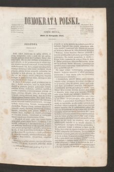 Demokrata Polski. T.6, cz. 2 [1] (18 listopada 1843/1844)