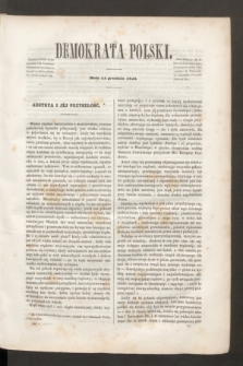 Demokrata Polski. R.6, cz. 2 (14 grudnia 1843)