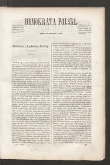 Demokrata Polski. T.6, cz. 2 [9] (19 stycznia 1844)