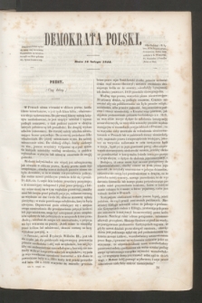 Demokrata Polski. T.6, cz. 3 [2] (16 lutego 1844)