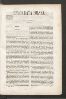 Demokrata Polski. R.6, cz. 3 (23 lutego 1844)