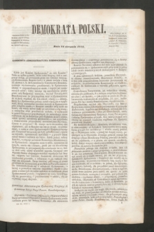 Demokrata Polski. R.7, cz. 1 (24 sierpnia 1844)