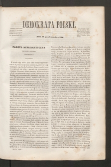 Demokrata Polski. T.7, cz. 1 [10] (19 października 1844/1845)