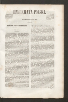 Demokrata Polski. T.7, cz. 1 [11] (5 października 1844/1845)