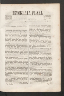 Demokrata Polski. R.7, cz. 2 (26 października 1844)