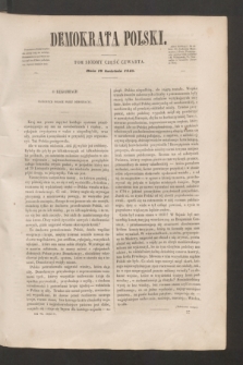 Demokrata Polski. T.7, cz. 4 (19 kwietnia 1845)
