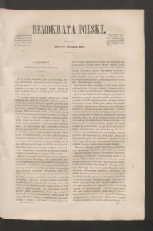 Demokrata Polski. R.7, cz. 4 (26 kwietnia 1845)