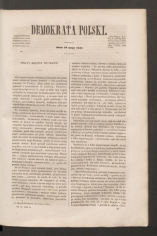 Demokrata Polski. R.7, cz. 4 (10 maja 1845)