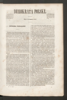 Demokrata Polski. R.8, cz. 1 (9 sierpnia 1845)
