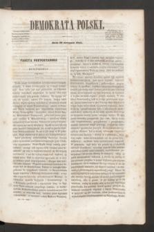 Demokrata Polski. T.8, cz. 1 [8] (30 sierpnia 1845)