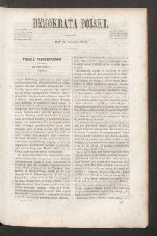 Demokrata Polski. R.8, cz. 1 (27 września 1845)