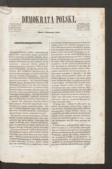 Demokrata Polski. R.8, cz. 2 (1 listopada 1845)