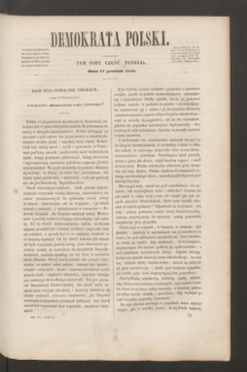 Demokrata Polski. T.8, cz. 3 [1] (27 grudnia 1845/1846)