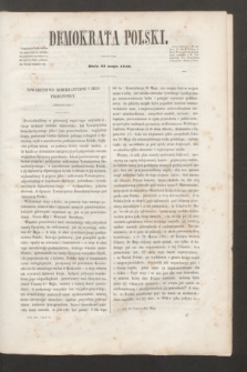 Demokrata Polski. T.8, cz. 4 [11] (28 maja 1845)