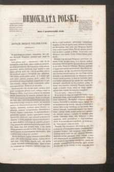 Demokrata Polski. T.9, cz. 2 [4] (3 października 1846)
