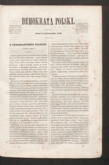 Demokrata Polski. T.9, cz. 2 [6] (17 października 1846)