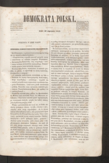 Demokrata Polski. T.9, cz. 3 [8] (30 stycznia 1847)