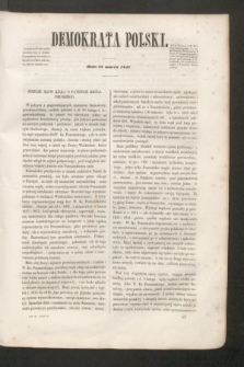 Demokrata Polski. T.9, cz. 4 [7] (27 marca 1847)