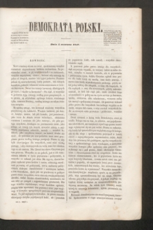 Demokrata Polski. R.10, cz. 1 (5 czerwca 1847)