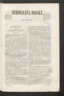 Demokrata Polski. T.10, cz. 1 [9] (3 lipca 1847)