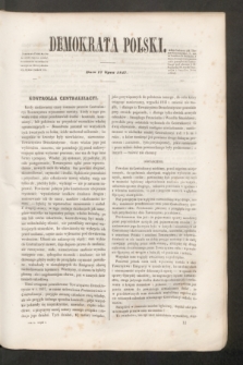 Demokrata Polski. T.10, cz. 1 [11] (17 lipca 1847)