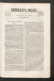 Demokrata Polski. R.10, cz. 2 (31 lipca 1847)