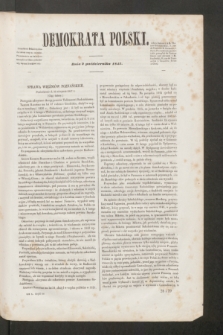 Demokrata Polski. T.10, cz. 3 [2] (2 października 1847)