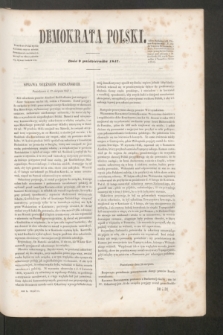 Demokrata Polski. T.10, cz. 3 [3] (9 października 1847)