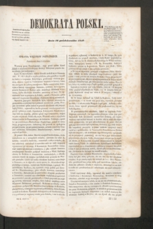 Demokrata Polski. T.10, cz. 3 [4] (16 października 1847)