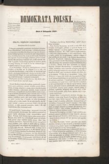 Demokrata Polski. T.10, cz. 4 [2] (6 listopada 1847)