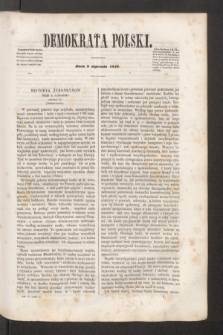 Demokrata Polski. R.11, cz. 1 (8 stycznia 1848)