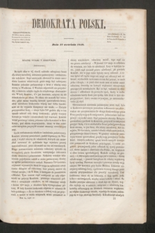 Demokrata Polski. R.11, cz. 3 (12 września 1848) + wkładka