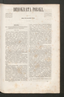 Demokrata Polski. R.11, cz. 3 (23 września 1848)