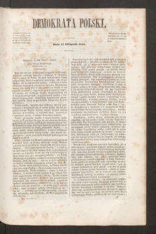 Demokrata Polski. R.11, cz. 4 (11 listopada 1848)