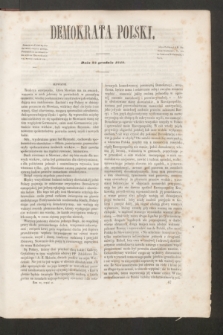 Demokrata Polski. R.11, cz. 4 (23 grudnia 1848)