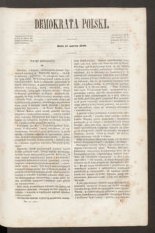 Demokrata Polski. T.12, cz. 1 [12] (31 marca 1849)