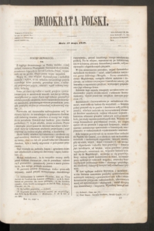 Demokrata Polski. T.12, cz. 2 [6] (12 maja 1849)