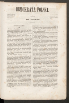 Demokrata Polski. T.12, cz. 2 [10] (9 czerwca 1849)