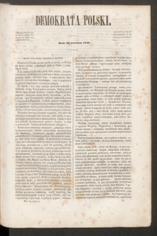 Demokrata Polski. T.12, cz. 2 [11] (20 czerwca 1849)
