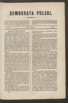 Demokrata Polski. 1851, No 18 (4 maja)
