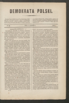 Demokrata Polski. 1851, No 22 (1 czerwca)