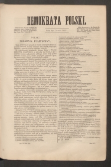 Demokrata Polski. R.14 [!], ark. 15 (5 czerwca 1853)
