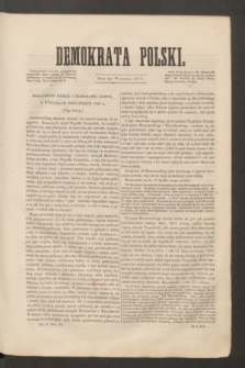Demokrata Polski. R.14 [!], ark. 21 (5 września 1853)